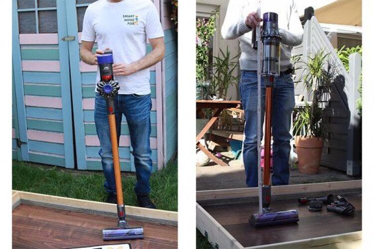 Сравнение Dyson V8 и Dyson V10